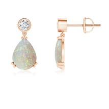 Authenticity Guarantee

ANGARA 1.56 Ct Pear Opal Drop Earrings with Bezel Dia... - £730.41 GBP