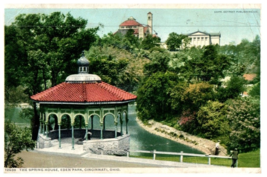 The Spring House Eden Park Cincinnati Ohio Postcard Posted 1910 - £4.05 GBP