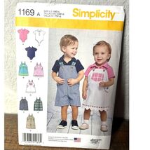 Simplicity Pattern 1169 A American Sewing Guild Baby 20 Piece XXS-L/XXP-... - $9.45