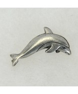 Jim Clift Design Dolphin Lapel Pin 1&quot; x 9/16&quot;  25mm x 15mm   Made in the US - $6.85