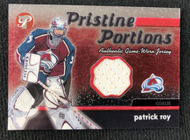 2003-04 Topps Pristine Portions Patrick Roy Jersey - White - #PPJ-PR - Avalanche - £23.32 GBP