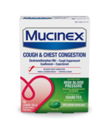 Mucinex High Blood Pressure Cough And Chest Congestion 16 Liquid Gels - $13.87 CAD