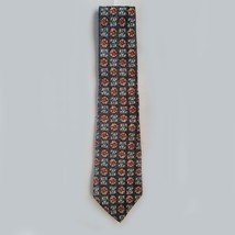 GAP Men Dress Silk Tie 60&quot; long 3.5&quot; wide flower print - £7.58 GBP