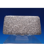 Bright-Cut .950 Silver Cigarette Case 6&quot; x 3 1/8&quot; 6 ozt. (#8285) Fabulous! - $385.11