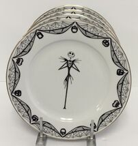 4 Dinner Plates Nightmare Before Christmas 10.5” Jack Skellington New - €42,49 EUR
