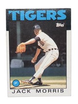 1986 Topps #270 Jack Morris Detroit Tigers MLB Baseball Card - £0.77 GBP