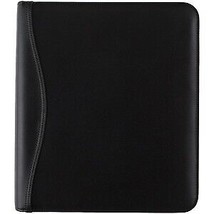 At-A-Glance AAG038054005 Leather Zipcase Folio Binder Set, Black - £191.77 GBP