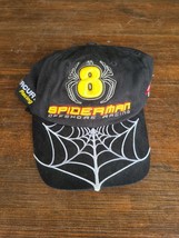 Rare Spiderman #8 Offshore Racing Black w Webs Adjustable Hat Cap Mercur... - $27.68
