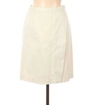 Narcisco Rodriguez Tulip Wrap Tan Skirt Size 6 - £47.47 GBP