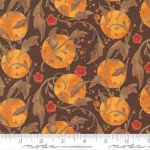 Moda Forest Frolic 48741 15 Chocolate Cotton Quilt Fabric By the Yard - $11.63
