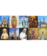 Many Faces of Mary 8 by 10 Prints Set of 10 - $1,014.64 MXN