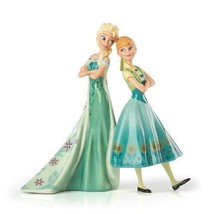 Lenox Disney Frozen Princess Elsa &amp; Anna Figurine A Sister&#39;s Special Bond NEW - £91.21 GBP