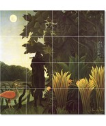 Jean-Jacques Rousseau Poster Art Painting Ceramic Tile Mural BTZ23074 - $218.83 CAD+