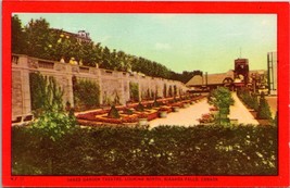 Canada Ontario Niagara Falls Oakes Garden Theatre Terrace UNP Vintage Postcard - £5.12 GBP