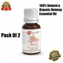 Nutmeg Essential Oil 100%Undiluted Pure Natural Therapeutic Grade 15ML Pack Of 2 - $38.93