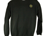 WALMART Spark Associate Employee Uniform Sweatshirt Black Size M Medium NEW - $30.26