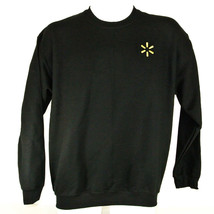 WALMART Spark Associate Employee Uniform Sweatshirt Black Size M Medium NEW - £23.65 GBP