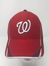 Mlb Washington Nationals &#39;47 Baseball Adjustable Red Hat ~ Size One Size - £15.69 GBP
