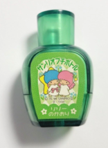 Little Twin Stars Eraser with Case Ver,Green Old SANRIO Petit Bottle Logo1998 - £16.36 GBP
