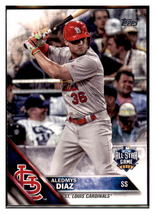 2016 Topps Update Aledmys Diaz  St. Louis Cardinals #US33 Baseball
  card   MATV - £1.14 GBP