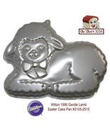 Wilton 1990 Gentle Little Lamb Cake Pan Vintage 2105-2515 Holiday Party ... - £10.13 GBP