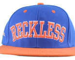 Young &amp; Reckless LA Block Royal Blue Orange Snapback Baseball Hat Cap NWT - $14.99