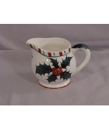 Lefton Holly Candy Cane Creamer - $309.07 MXN