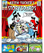 Keith Tucker's Storyboard Sketchbook #02 with original KT quick sketch - $30.00