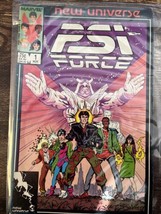PSI-FORCE # 1 1st App MINDWOLF &amp; PSI FORCE Marvel 1986 NEW UNIVERSE - $8.80