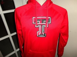 NWOT Texas Tech Red Raiders Sewn polyester Hooded Hoodie Sweatshirt Size M NCAA - £34.24 GBP