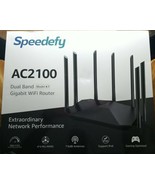 Speedefy AC2100 Smart WiFi Router K7 Dual Band Gigabit Wireless 4x4 MU-MIMO - $656.58 MXN