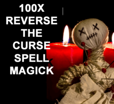 100x FULL COVEN  THE HIGHEST CURSE REVERSAL EXTREME MAGICK RING PENDANT image 2