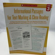 Informational Passages for Text Marking &amp; Close Reading: Grade 3 - $8.97