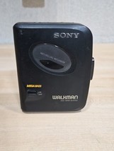 Sony Walkman WM-EX102 Cassette Player Mega Bass Belt Clip Parts/Repair AS-IS VTG - £11.02 GBP