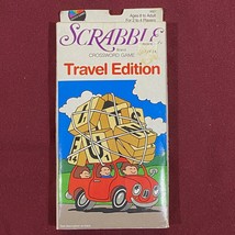 1987  Vintage Scrabble Crossword Game Travel Edition  New Old Stock - £11.06 GBP