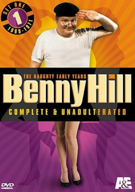 The Naughty Early Years Benny Hill DVD Unadulterated Episodes 1 thru 4 Comedy