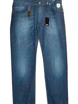 Verri Blue Indigo Denim Cotton Men&#39;s Jeans Size 38 Italy NEW - $92.59