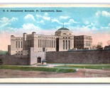 Disciplinary Barracks Fort Leavenworth Kansas KS WB UNP Unused Postcard V12 - $2.92