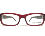 Dolce &amp; Gabbana Eyeglasses Frames DG3069 550 Brown Tortoise Clear Red 54... - $121.33