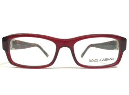 Dolce &amp; Gabbana Eyeglasses Frames DG3069 550 Brown Tortoise Clear Red 54-17-140 - £96.96 GBP