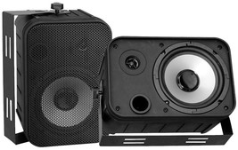 SPEAKERS 6.5&quot; BLACK OUTDOOR PYLE PRO; PAIR - $115.46