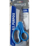 Westcott All Purpose Stainless Steel Scissors, 7&quot; Blue New - $9.89