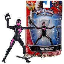 Year 2017 Power Rangers Saban&#39;s Ninja Steel 5&quot; Figure Training Mode PINK RANGER - £27.56 GBP