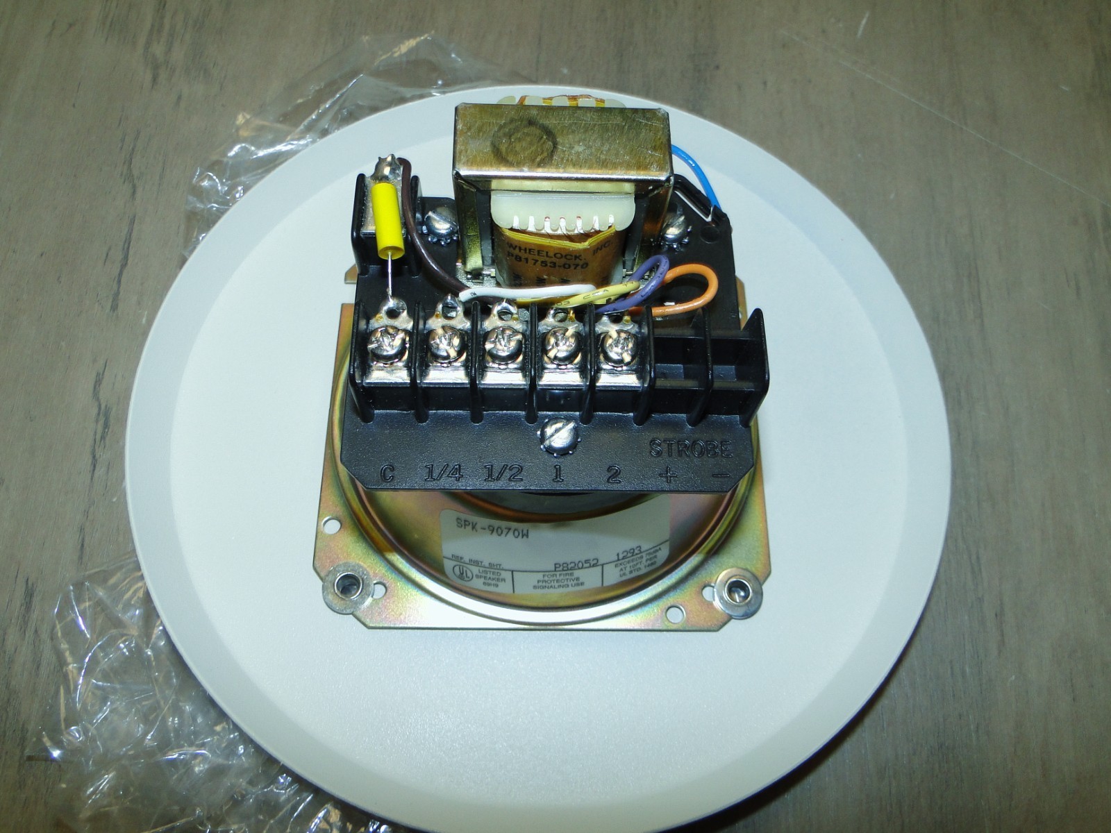 Cerberus Pyrotronics SPK-9070W ROUND SPEAKER NEW Item image 2
