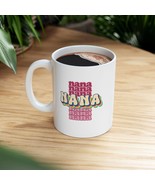 Promoted to Nana Retro Mug Funky Rainbow Coffee Cup for Grandma Pregnanc... - $8.31 CAD