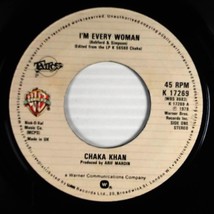 Chaka Khan - I&#39;m Every Woman / A Woman In A Man&#39;s World [7&quot; 45] UK Import - £4.56 GBP