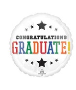 28&quot; CONGRATULATIONS GRADUATION BRIGHTS FOIL BALLOON - $8.91