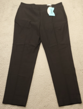 Greg Norman Golf Pants Womens 10 Black Rayon Stretch Formal Performance ... - $34.46