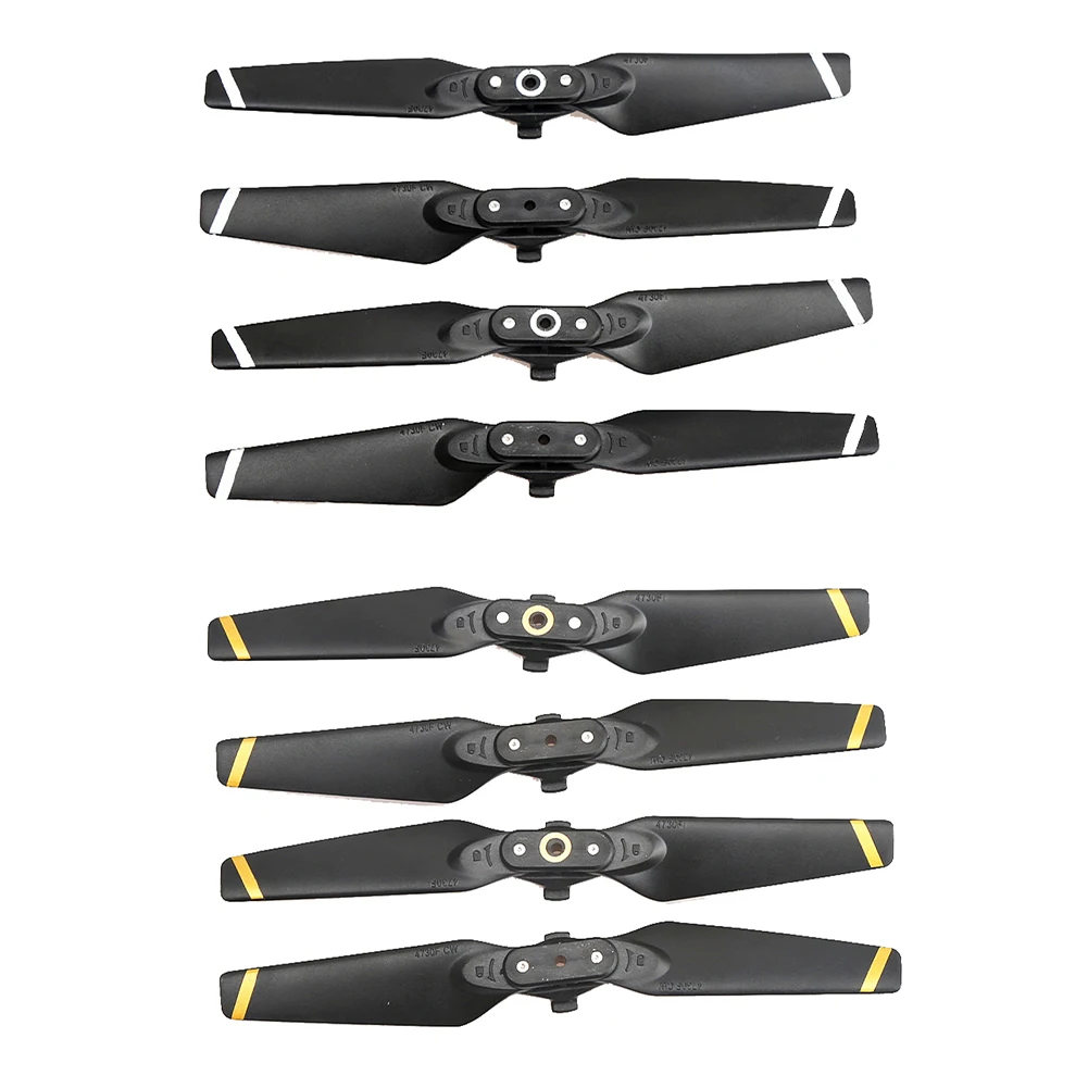 4pcs Quick-release Folding Carbon Fiber Blades Propeller for DJI Spark Dron - £8.30 GBP