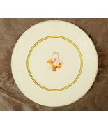 Carlton Shape England WM Grindley &amp; Co. Plate Basket Of Flowers Yellow B... - $12.90 CAD